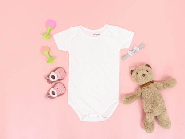 Baby Girl Short-Sleeved Bodysuit